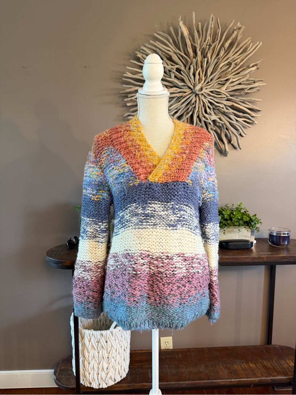 Sleeping on Snow by Anthropologie Sweater Wool‎ blend